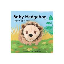 Children's Book - Baby Hedgehog Finger Puppet Book