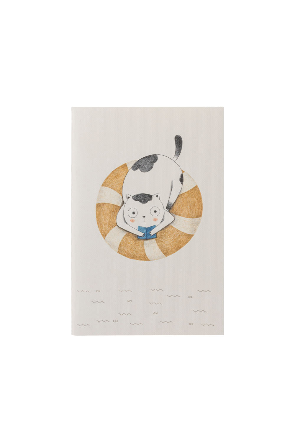 Tranquillo Stationery - A6 Set of 3 Notebooks Splashy Cats