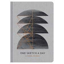 Book - One Sketch A Day: A visual Journey (Grey)