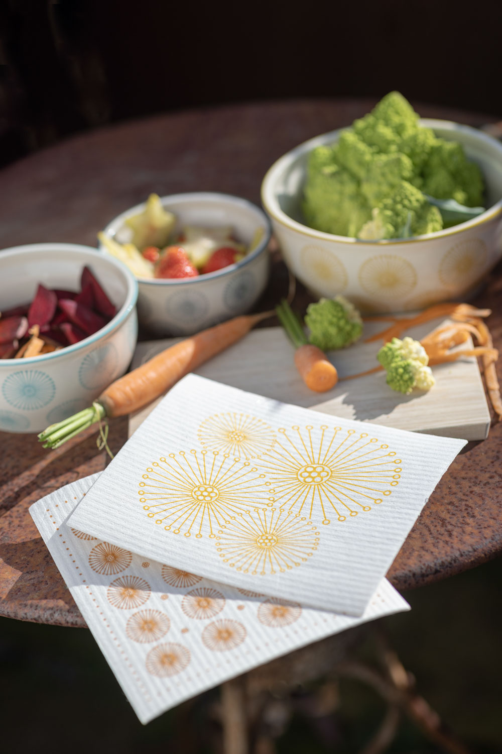 Tranquillo Homeware - Kitchen Sponge cloth - Art Deco Set of 2