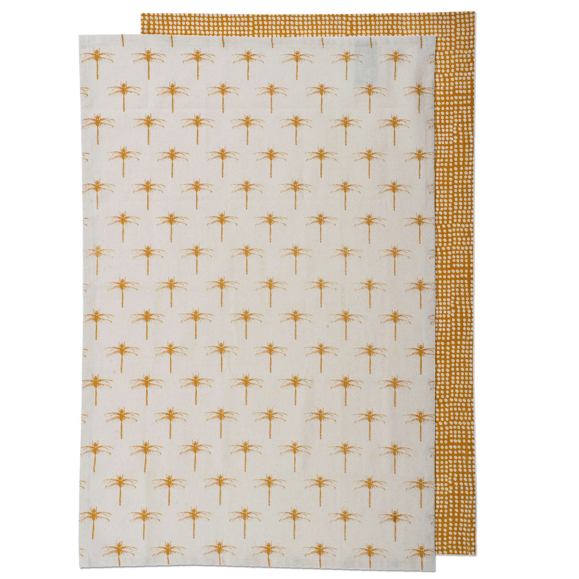Tranquillo Homeware - Kitchen Tea towel - Retro Set of 2