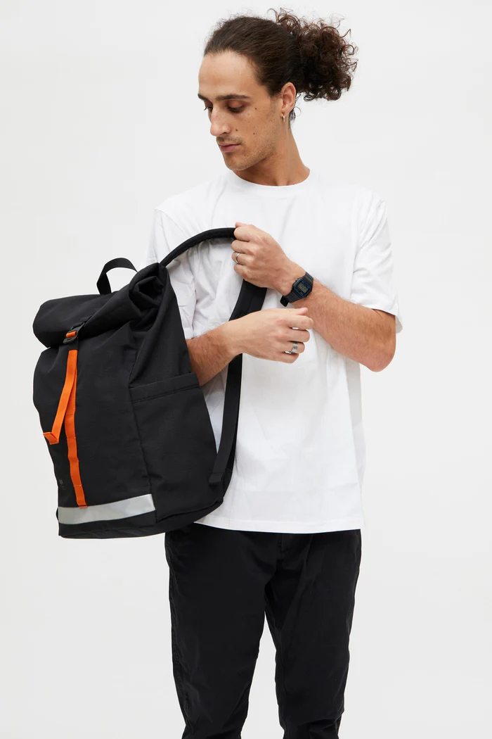 Lefrik Bag - Lars Roll Ripstop Black Vandra