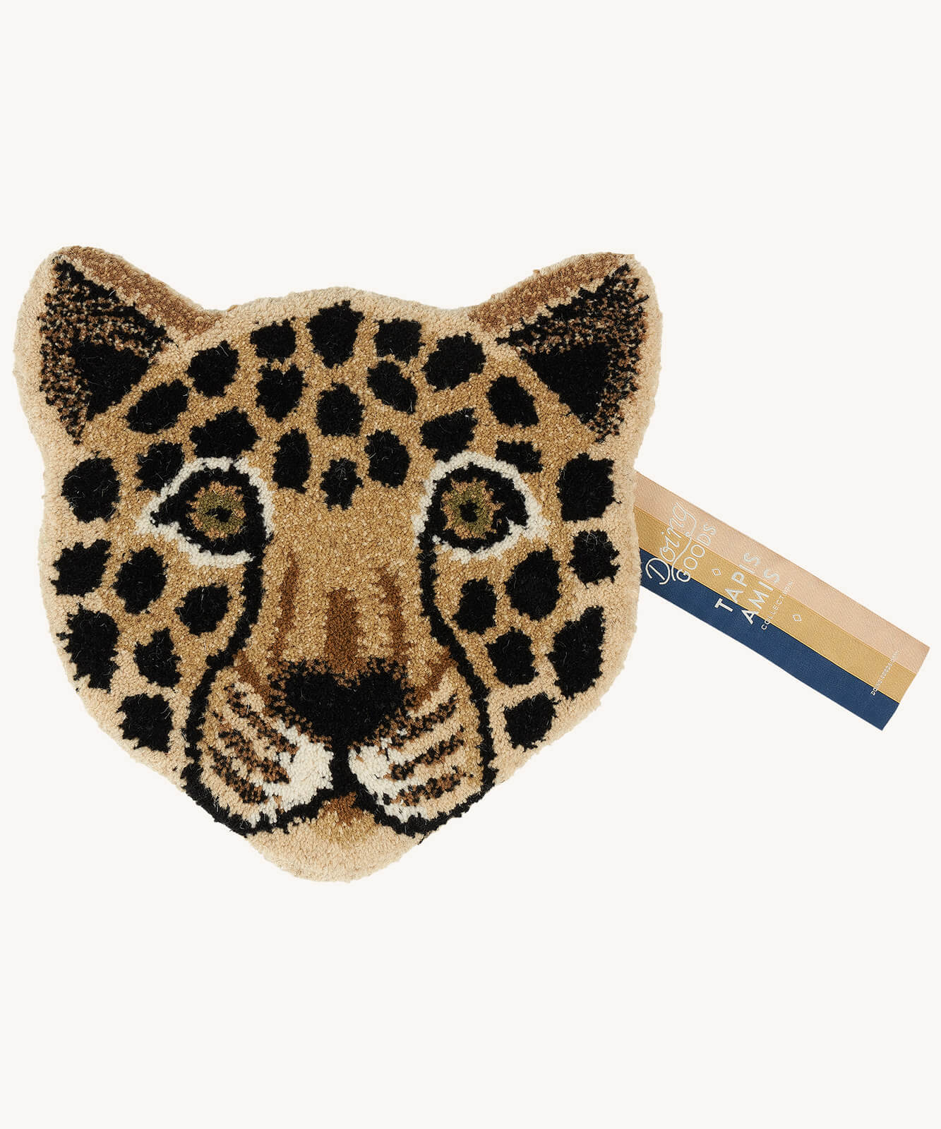 Doing Goods Rug Head - Loony Leopard