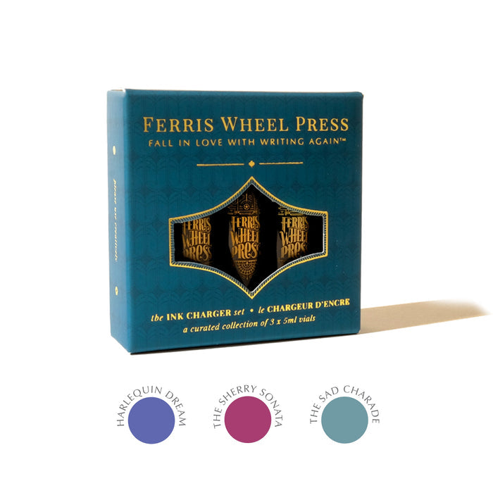 Ferris Wheel Press Fountain Pen Ink - Ink Charger Set