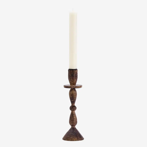 Madam Stoltz Candle Holder - Wooden