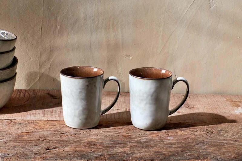 Nkuku Ceramic Mug - Simi Mug - Earth