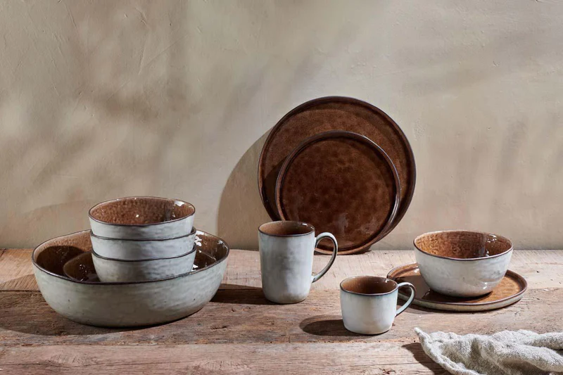 Nkuku Ceramic Mug - Simi Mug - Earth