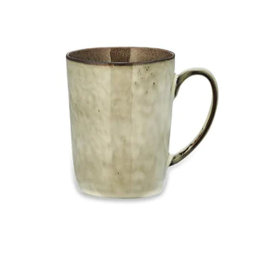 Nkuku Ceramic Mug - Simi Mug - Moss Green