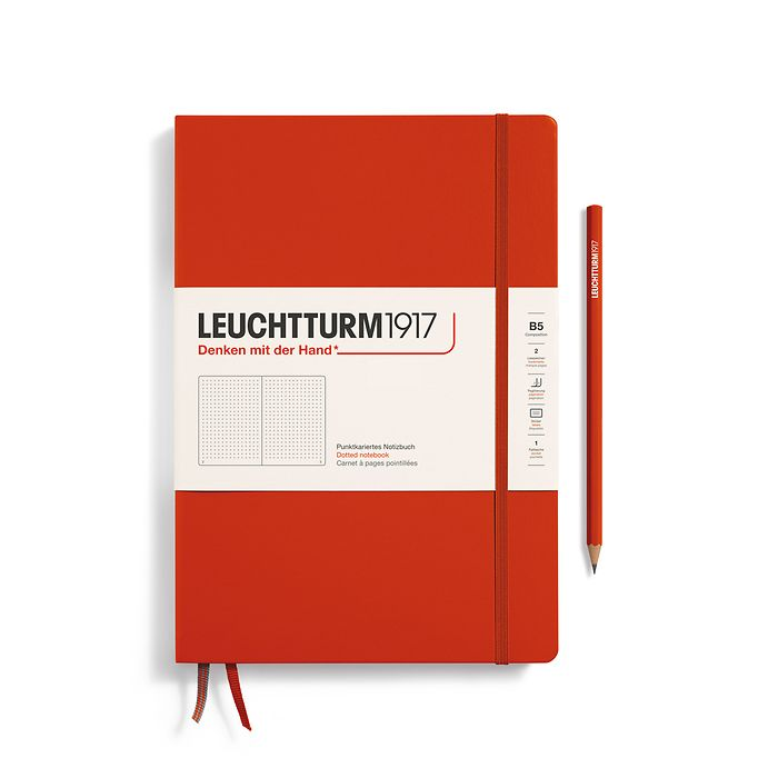 Leuchtturm1917 - B5 Notebook - Composition Hardcover Dotted
