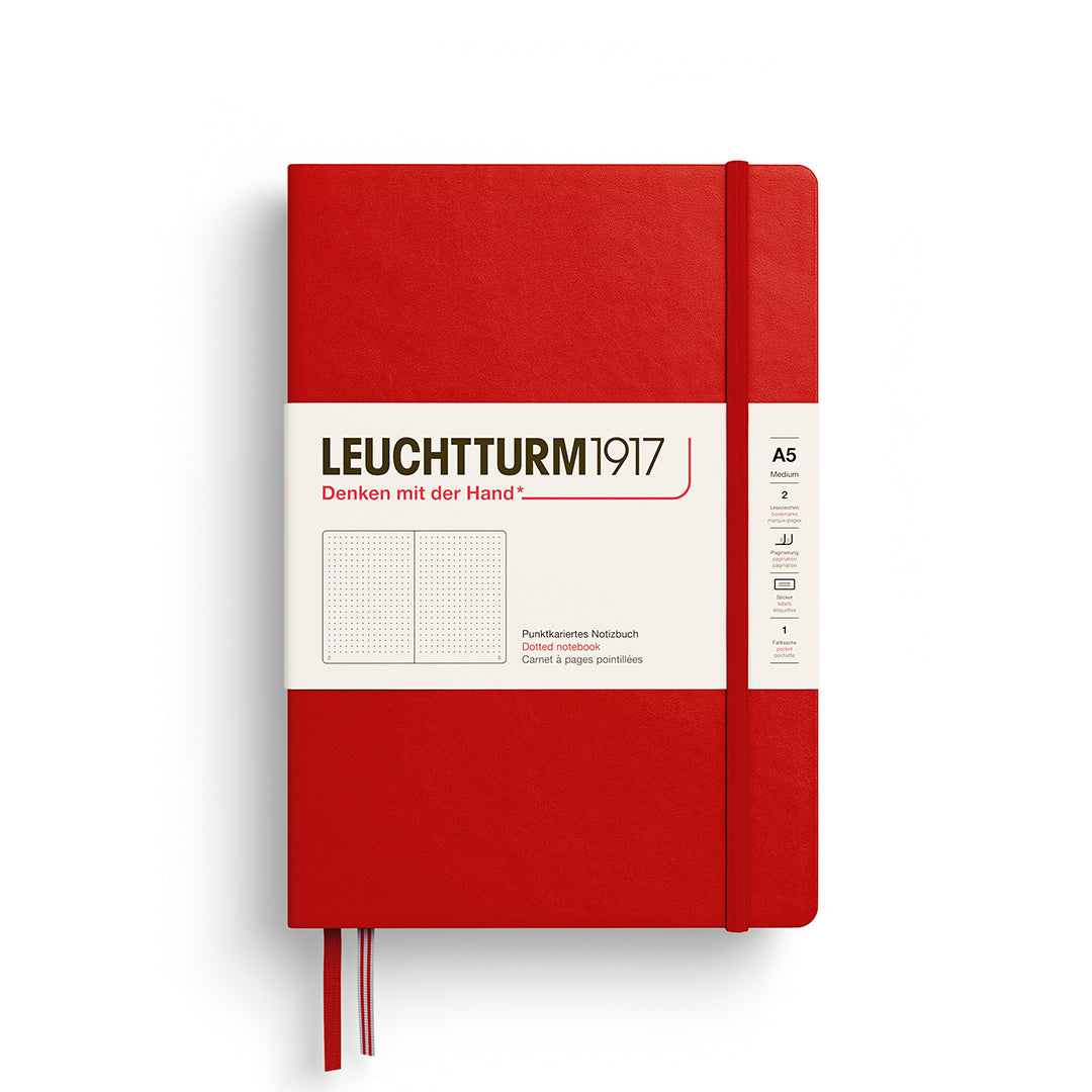 Leuchtturm1917 - A5 Notebook - Hardcover Dotted