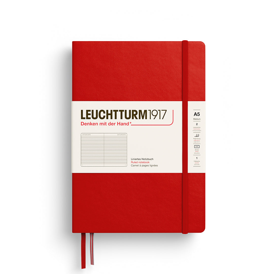 Leuchtturm1917 - A5 Notebook - Hardcover Lined