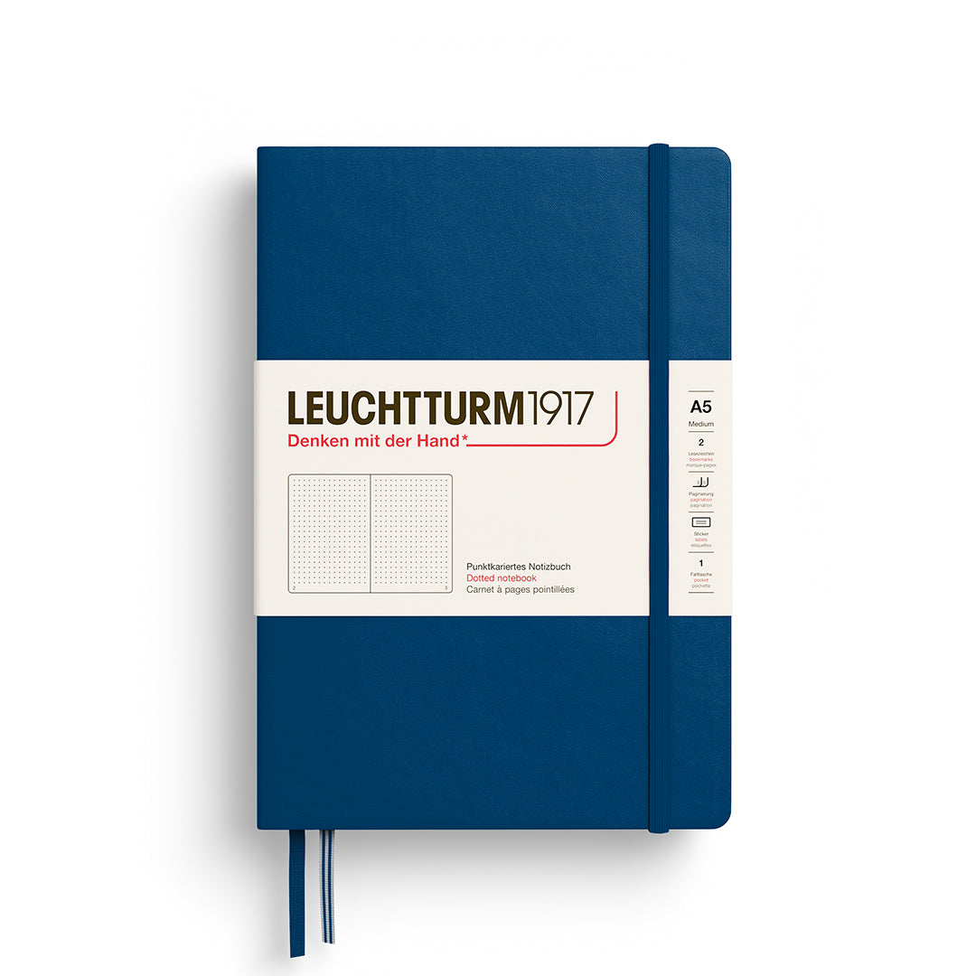 Leuchtturm1917 - A5 Notebook - Hardcover Dotted