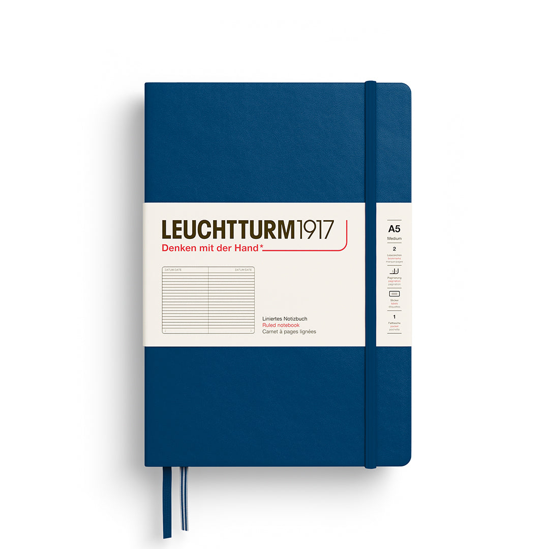 Leuchtturm1917 - A5 Notebook - Hardcover Lined