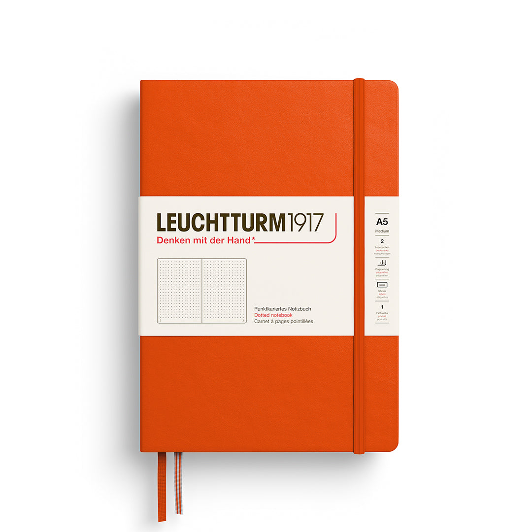 Leuchtturm1917 - A5 Notebook - Hardcover Dotted