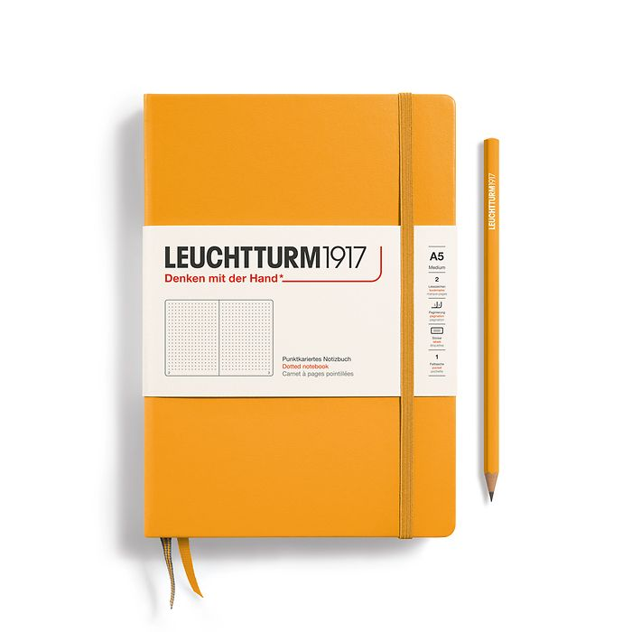 Leuchtturm1917 - A5 Notebook - Hardcover Dotted