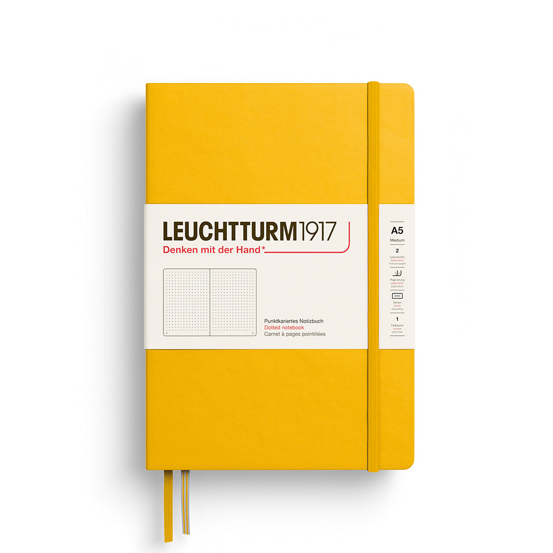 Leuchtturm1917 - A5 Notebook - Hardcover Dotted