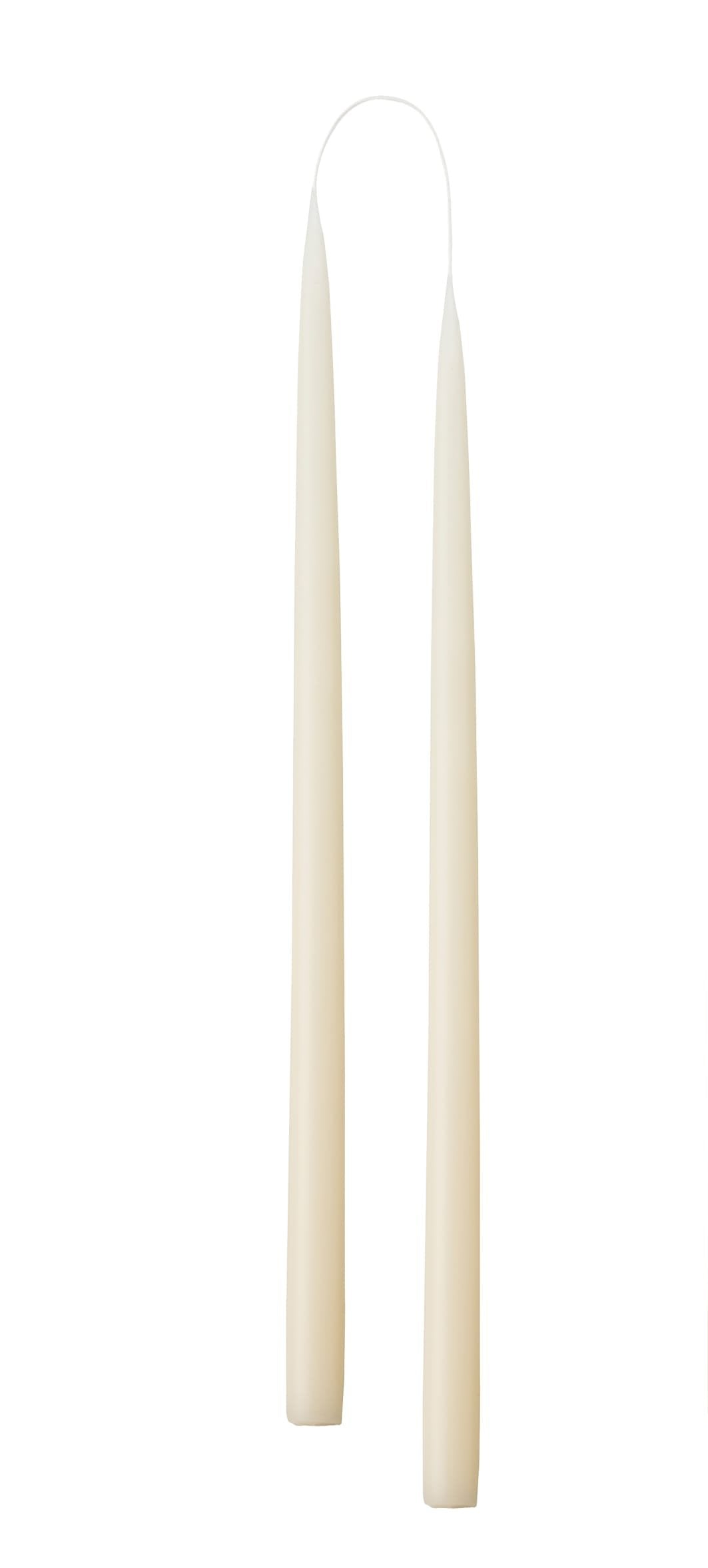 Hand Dipped and Dyed Dinner Candles - 45cm (V Tall) Pack of 2