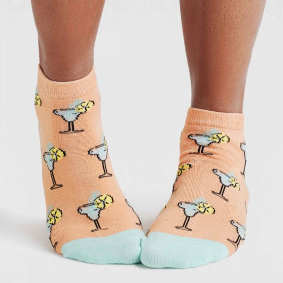 Thought Ladies Socks - Cotton Ditsy Cocktail Ankle Socks