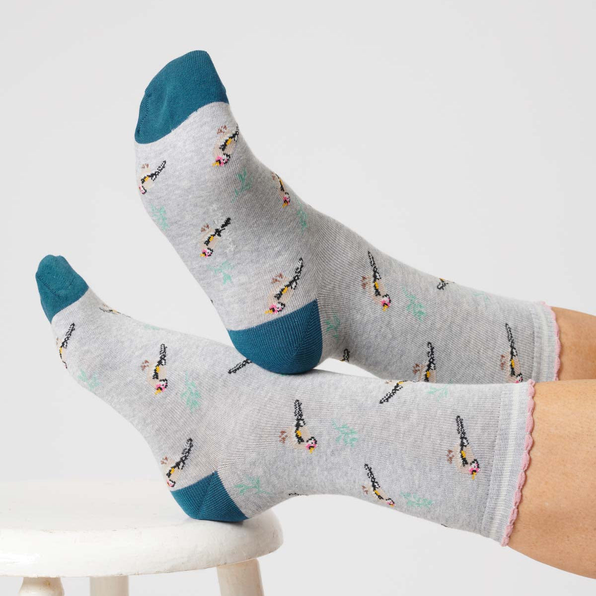 Thought Ladies Socks - Bird Cotton Socks