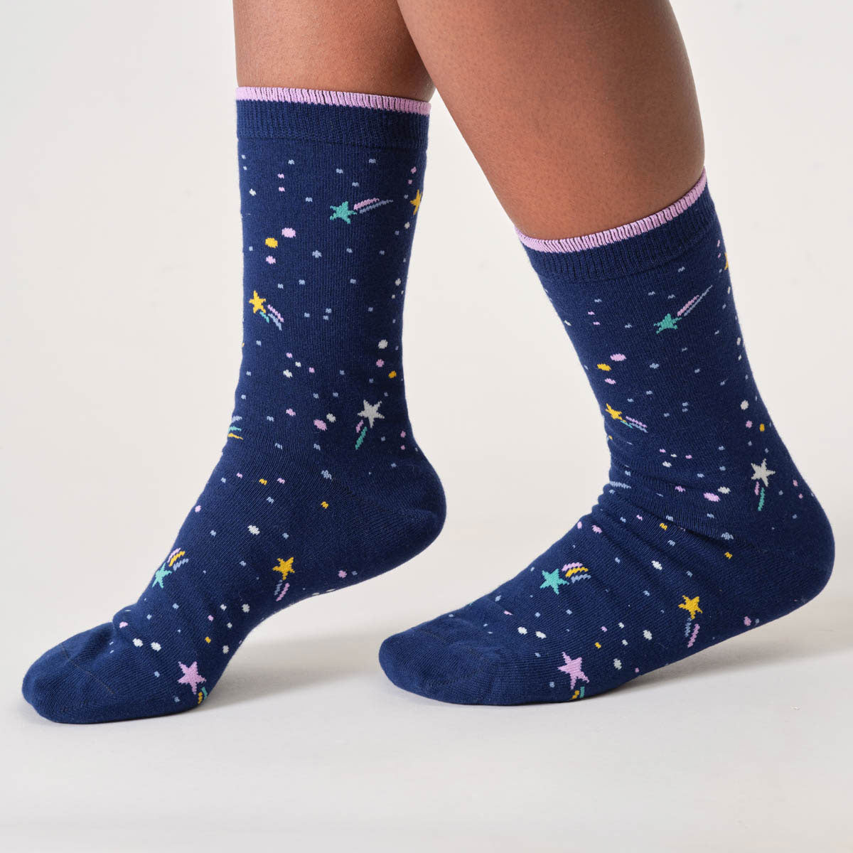 Thought Ladies Socks - Stars & Moons Bamboo Socks
