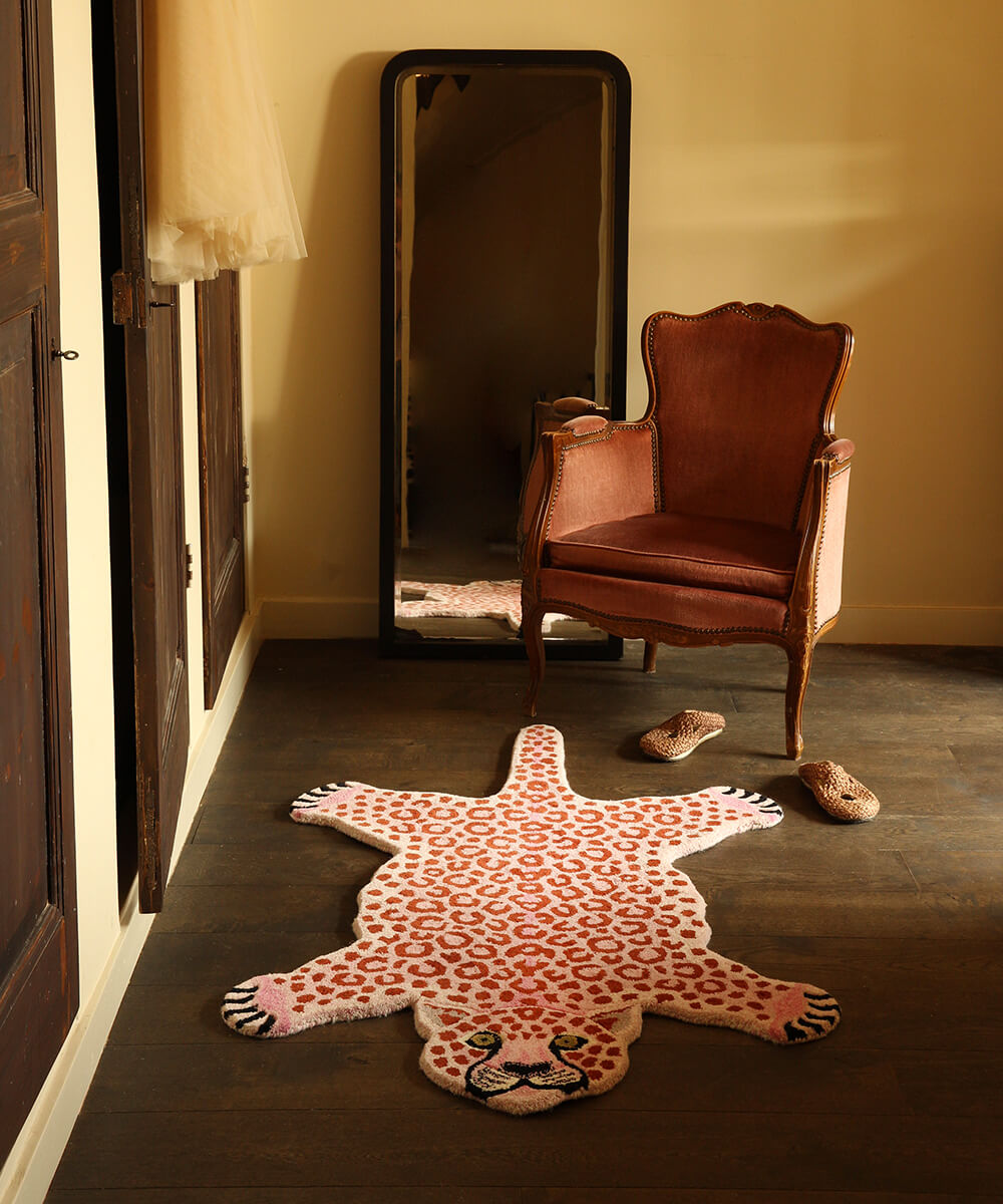 Doing Goods Rug - Lilly Leopard