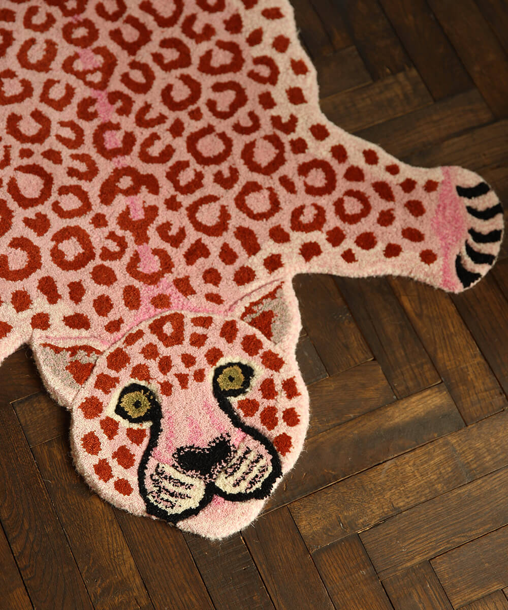 Doing Goods Rug - Lilly Leopard