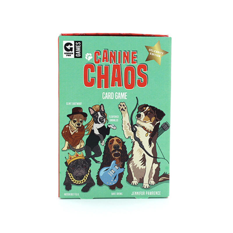 Ginger Fox Card Game - Canine Chaos