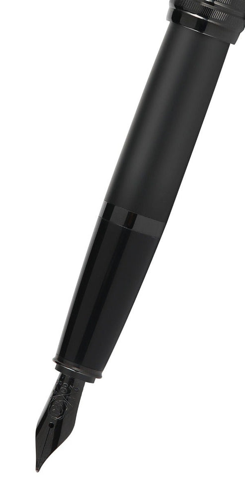 Cross - Bailey Black Lacquer Stainless Steel Fountain Pen