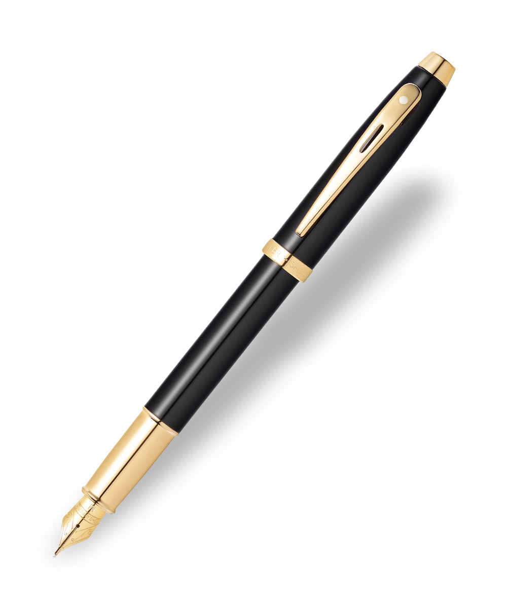 Sheaffer 100 - Glossy Black with Gold