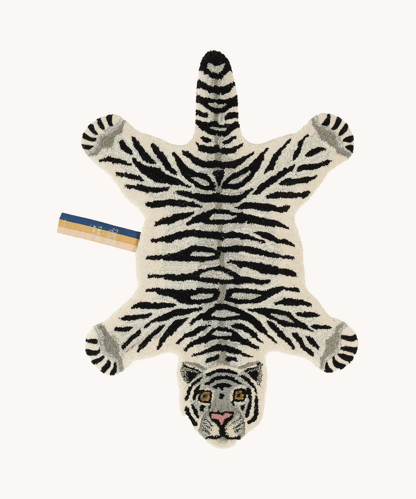 Doing Goods Rug - Snowy Tiger