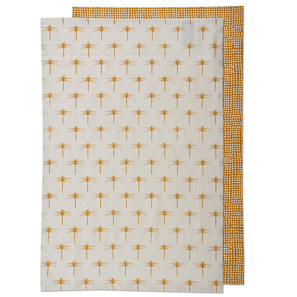Tranquillo Homeware - Kitchen Tea towel - Retro Set of 2