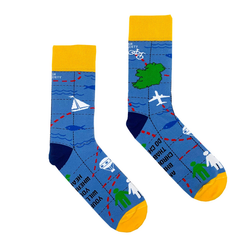 Irish Socksciety Socks - There is no place like home
