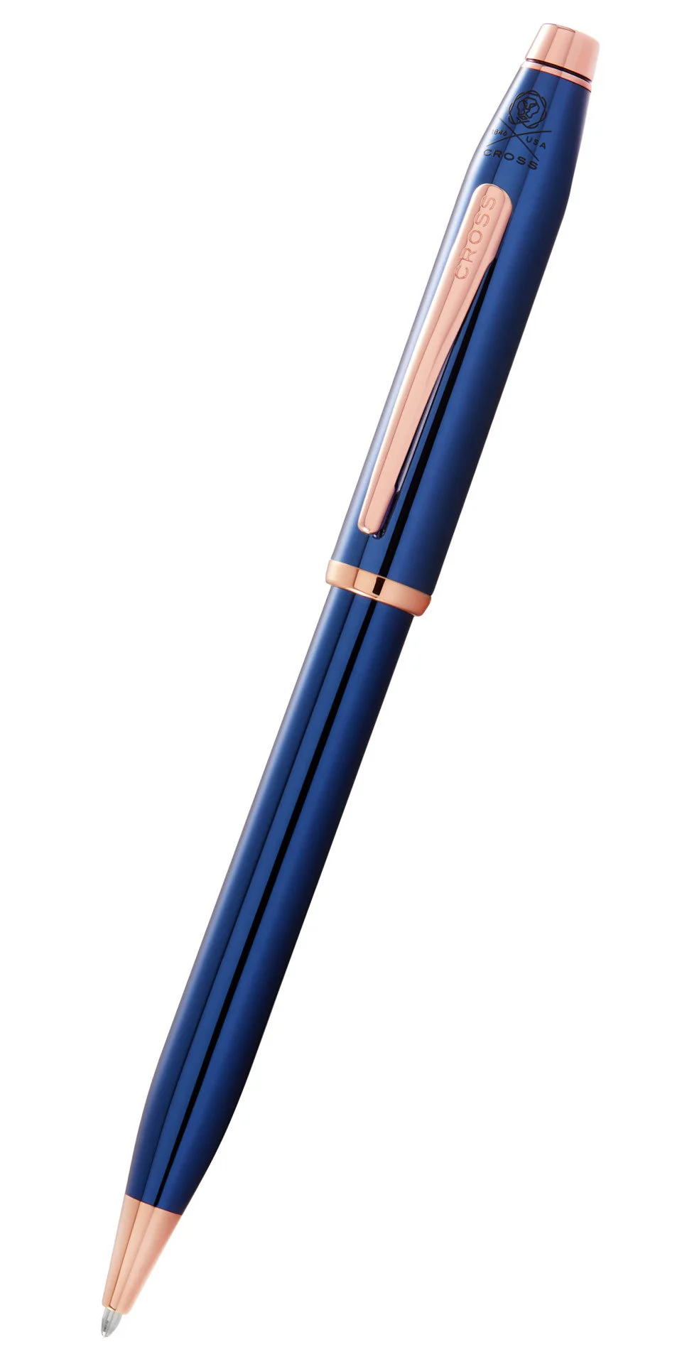 Cross - Century II Translucent Cobalt Blue Lacquer Ballpoint Pen