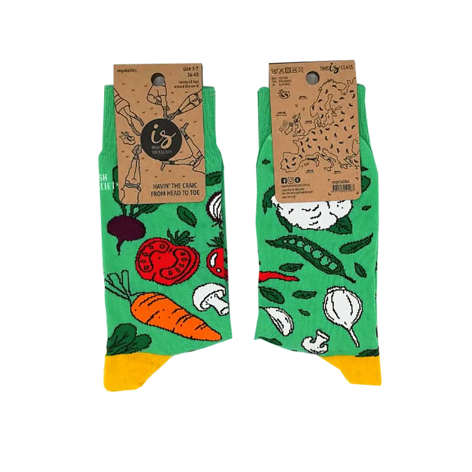 Irish Socksciety Socks - Vegetables