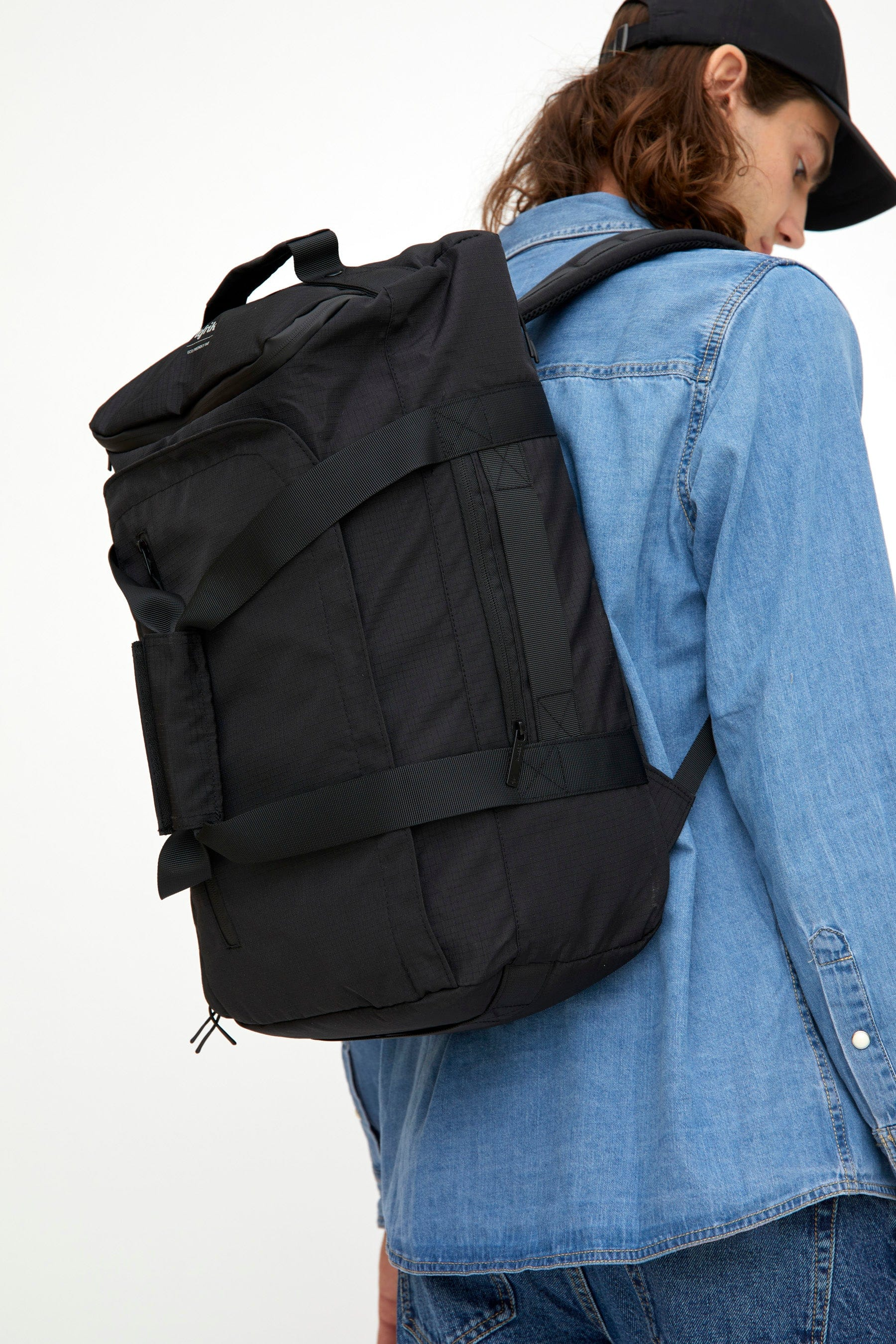 Lefrik Bag - Wanderer - Black Ripstop