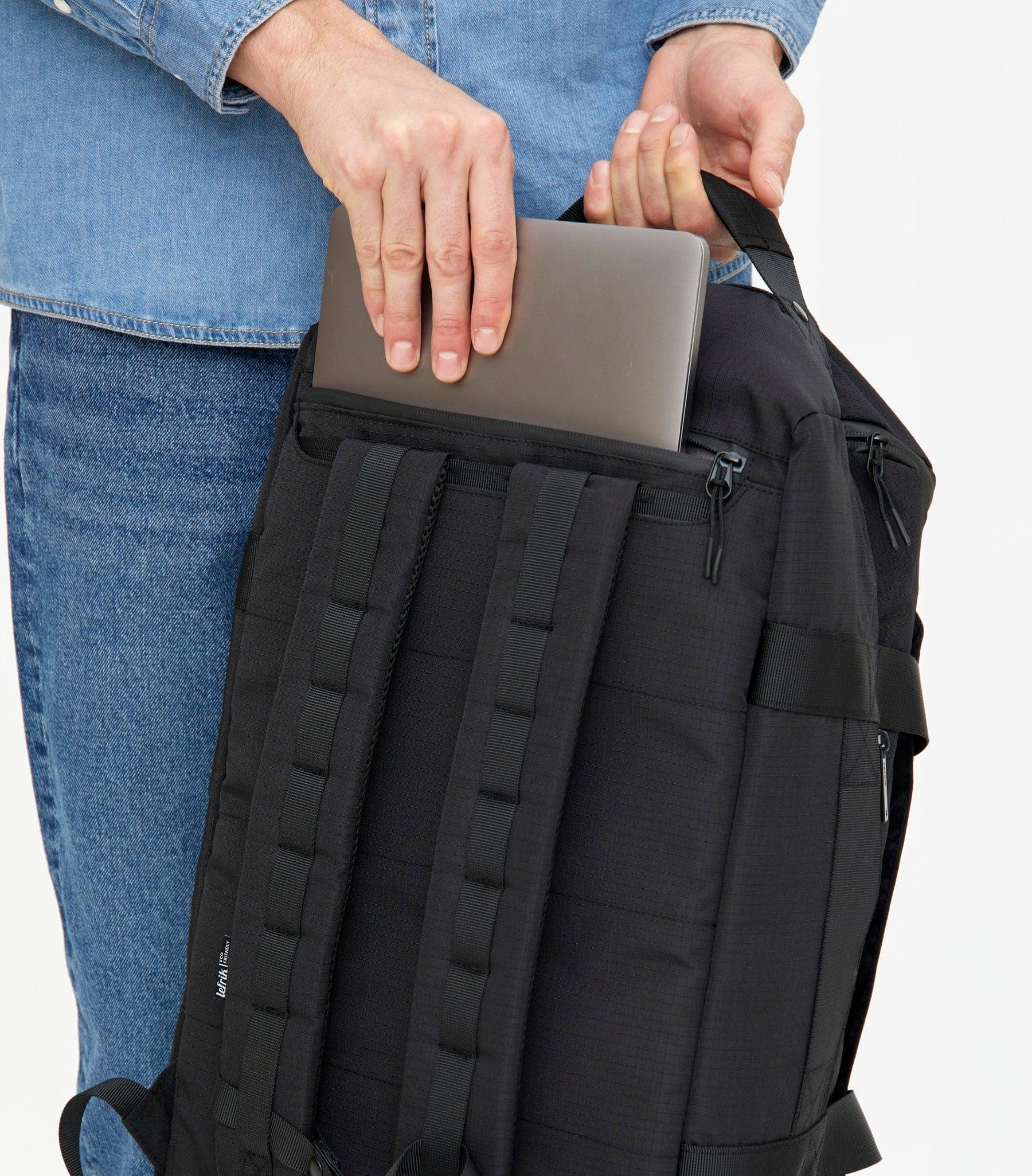 Lefrik Bag - Wanderer - Black Ripstop