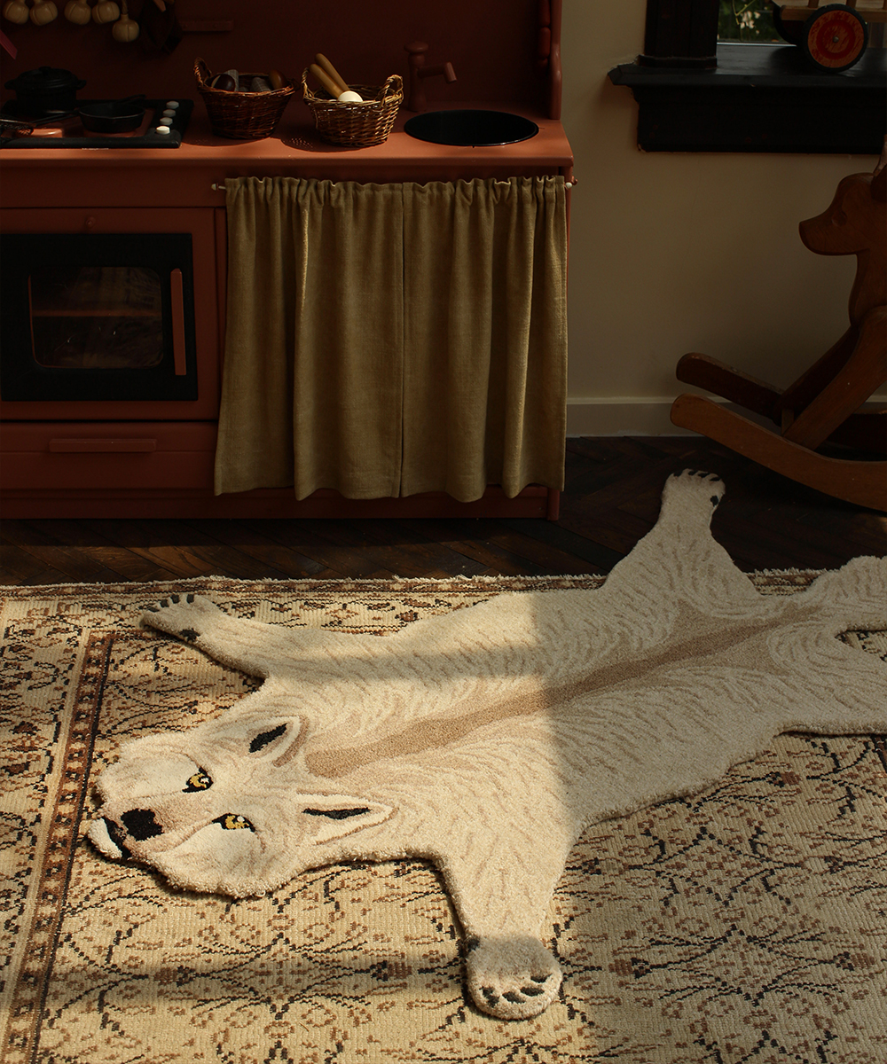 Doing Goods Rug - Woozy Wolf