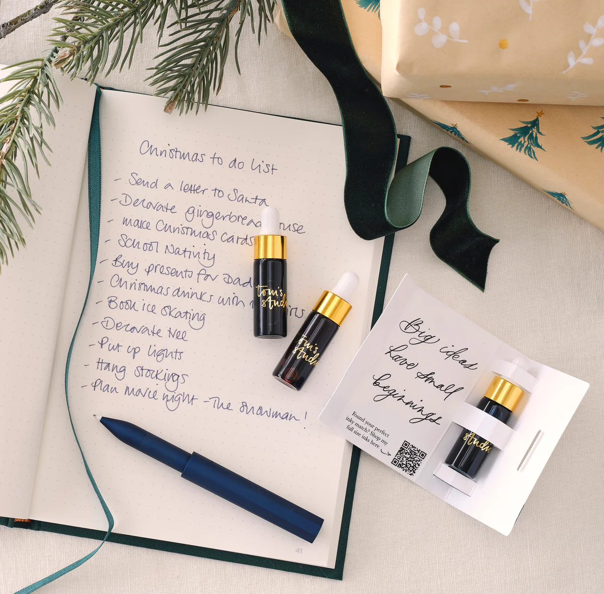 Tom's Studio Pen - The Wren Christmas Gift Set