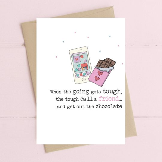 Dandelion Card - When the going gets tough