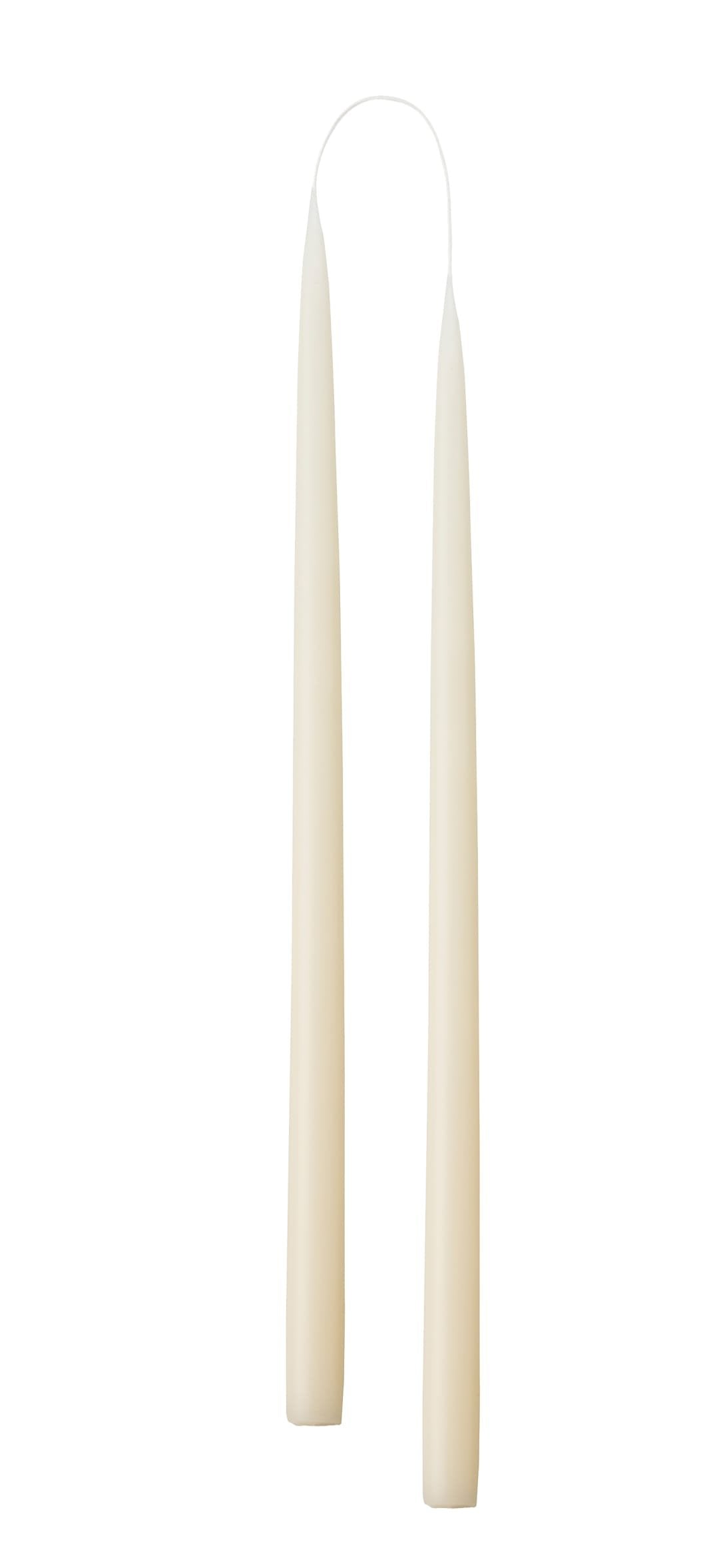 Hand Dipped and Dyed Dinner Candles - 60cm (Extra Tall) Pack of 2