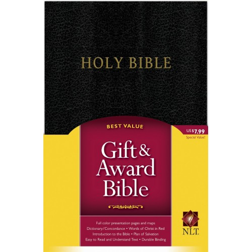 NLT - Gift and Award Bible - Black