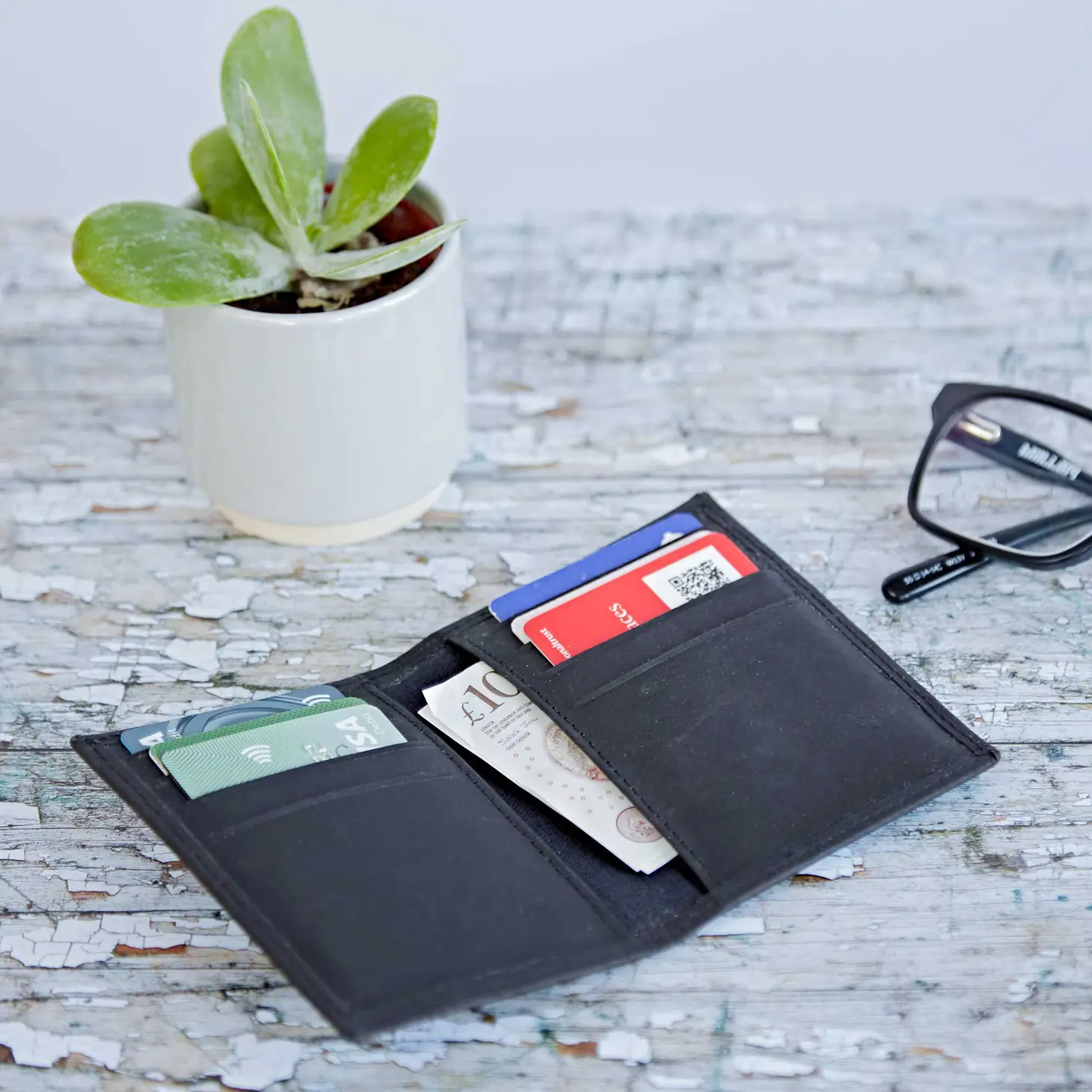 Paper High - Buffalo Leather Credit Card Holder