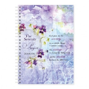 The serenity Prayer Journal - wire bound