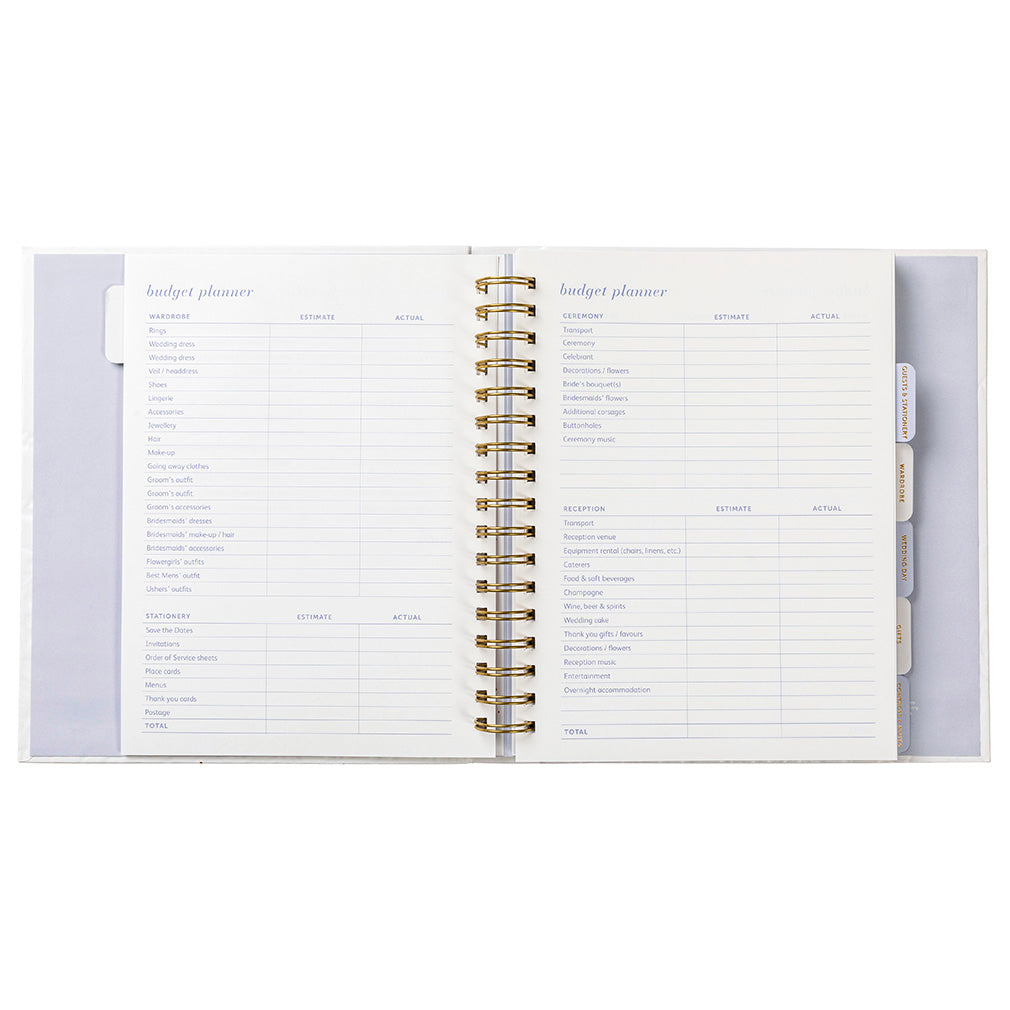 Bride to B - Classic Wedding Planner Book
