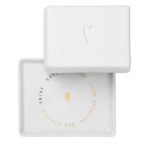 Rader Butter Dish 1/4 - Heart