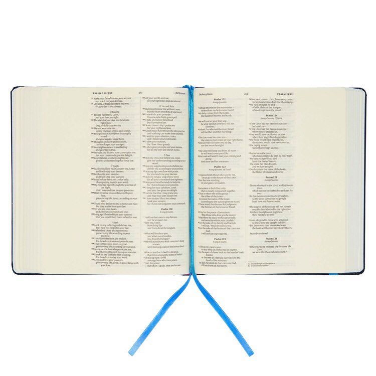 NIV - Black Journalling Bible with Unlined Margins Hardcover