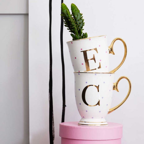 Bombay Duck Mug - Alphabet Spotty Mug