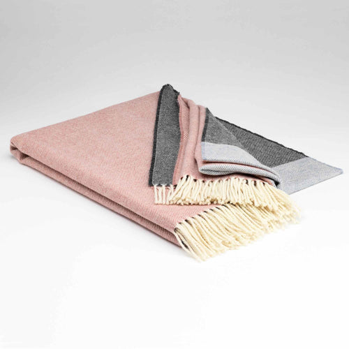McNutt of Donegal Throw in Supersoft Lambswool - Paris