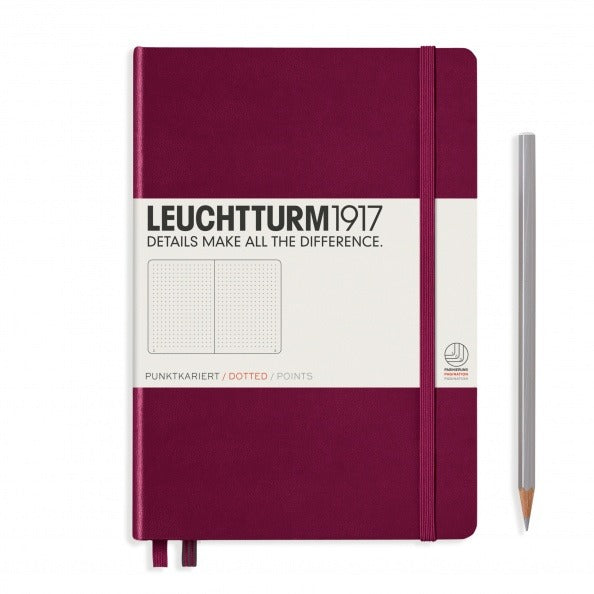 Leuchtturm1917 - A5 Notebook - Hardcover Dotted