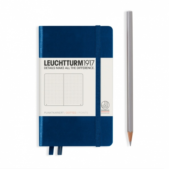 Leuchtturm1917 - A6 Notebook - Hardcover Dotted
